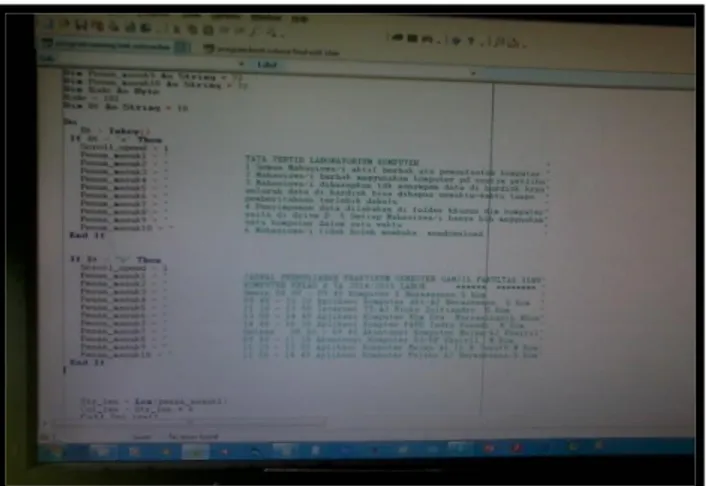 Gambar 6. Hasil listing Program Pada Aplikasi Bascom-avr 