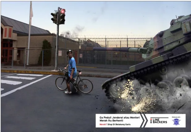 Gambar 15 Print Ad ‘Tank’ 