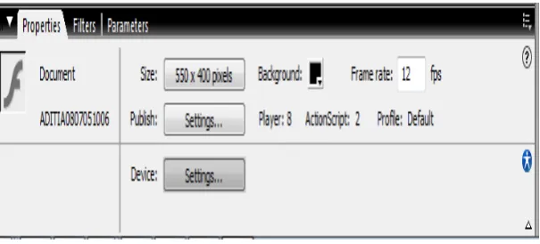 Gambar 2.4 Panel Timeline 