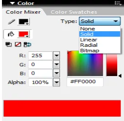 Gambar 2.5 Panel Color Mixer 