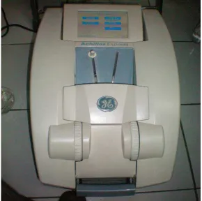 Gambar 4.2 Densitometri ultrasound 