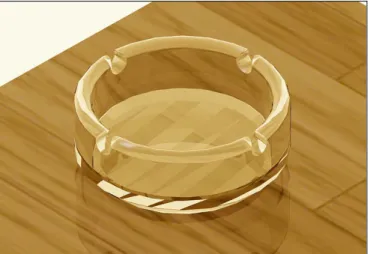 Gambar 3.22 Hasil render dengan jenis material yang lain    