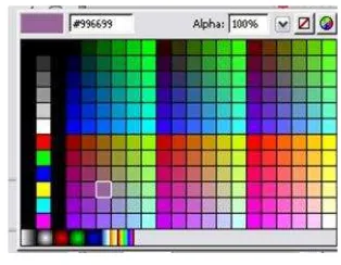 Gambar 2.7 Color Mixer Window