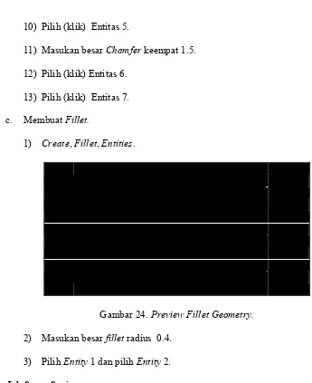 Gambar 24. Preview Fillet Geometry.