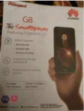 Gambar 4.5 Iklan Huawei G8 
