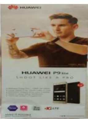 Gambar 4.6 Iklan Huawei P9 lite 