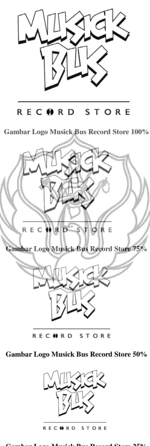 Gambar Logo Musick Bus Record Store 100% 