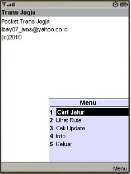 Gambar 4.1 Interface form halaman utama 