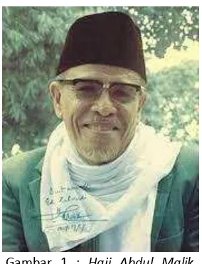 Gambar 1 : Haji Abdul Malik 