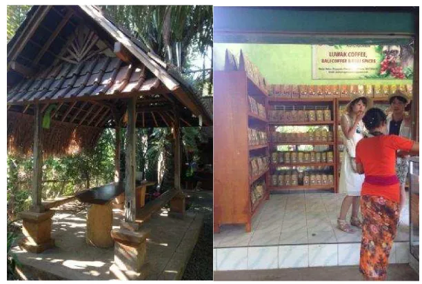 Gambar 2. 4 Seating Area dan Souvenir Shop
