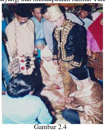 Gambar 2.4Salah satu rangkaian upacara pernikahan masyarakat Jawa