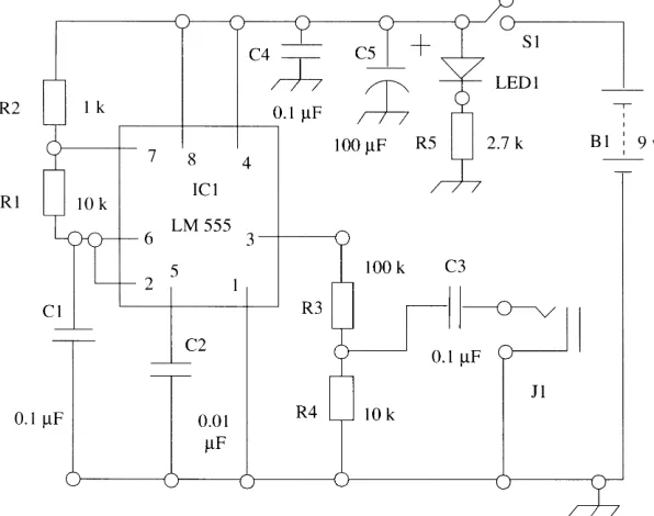 Figure 17-7Project #4: Fixed-frequency audio tone generator