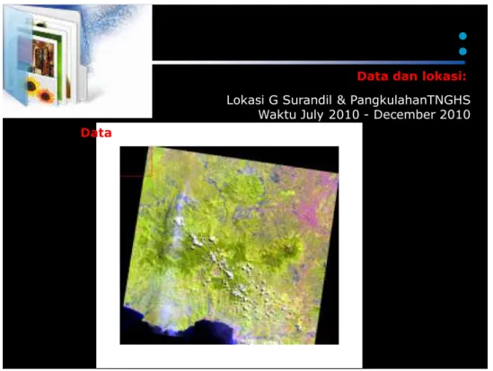 Diagram alir  Citra Terkoreksi  Landsat TM,2008  Citra Landsat TM 2008, . Koreksi Radiometrik &amp; Geometrik Klasifikasi FCD  Mulai Peta Kesehatan Hutan Tentatif 
