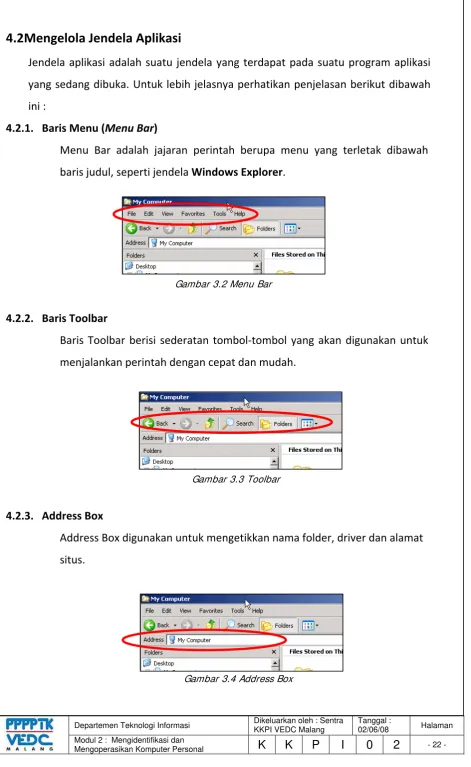 Gambar 3.2 Menu Bar