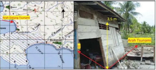 Gambar 5. Lokasi Dusun Tapak dan hasil observasi