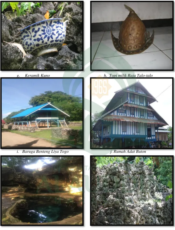 Gambar 13. Situs  Cagar Budaya yang Ada di Benteng Liya Togo 