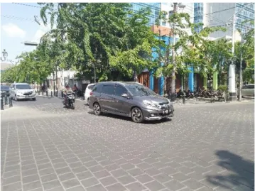 Gambar 6. Persimpangan Jalan Sebagai Titik Pertemuan Kota Lama Semarang 