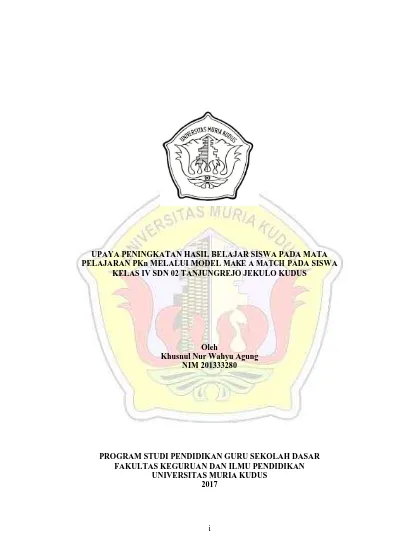 Welcome To Repositori Universitas Muria Kudus Repositori Universitas ...