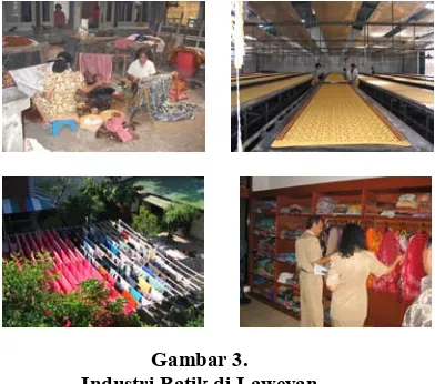   Gambar 3. Industri Batik di Laweyan 