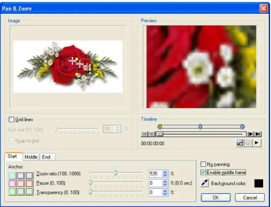 Gambar 15.Kotak dialog pan & Zoom 