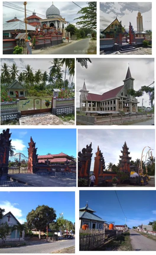 Gambar 73:: Suasana Rumah Ibadah di Kabupaten Parigi Moutong Sulawesi  Tengah (Dokumentasi: Kadek Hariana, 2018) 