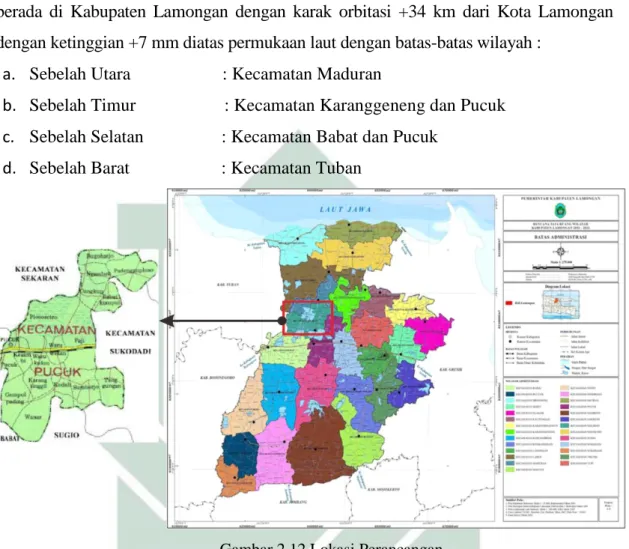 Gambar 2.12 Lokasi Perancangan 