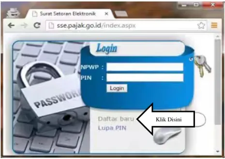 Gambar 4.1 Tampilan Menu Log In 