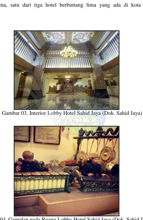 Gambar 03. Interior Lobby Hotel Sahid Jaya (Dok. Sahid Jaya) 