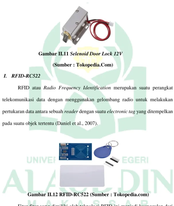 Gambar II.12 RFID-RC522 (Sumber : Tokopedia.com) 