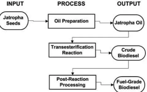 Figure 3. Schematic diagram of the process control approach forJatropha biodiesel processing.