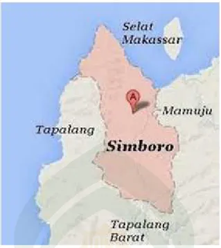 Gambar III.2. Peta indeks Kabupaten Mamuju (Sumber: RPJMD kab. Mamuju Tahun 2010 – 2015)