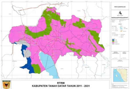 Gambar 2.5  Peta Curah Hujan 