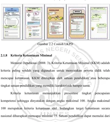 Gambar 2.2 Contoh LKPD 