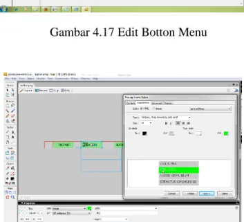 Gambar 4.18 Edit Botton Menu (Profil) 