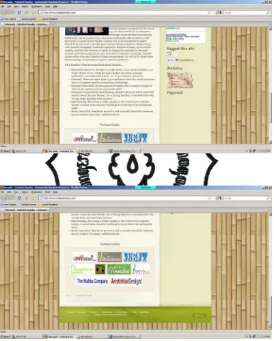 Gambar 24. contoh web sahabat bambu 