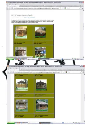 Gambar 25. contoh web sahabat bambu 