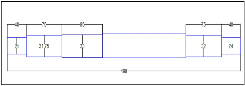 Gambar 18. Rancangan as 