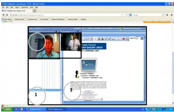 Gambar 10 Desain Interface video conference 