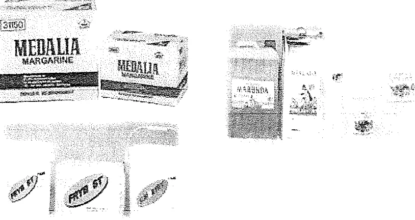 Gambar 23. Contoh produk margarin yang diproduksi Asian Agri 