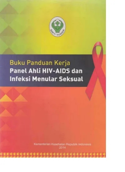 Buku Panduan Kerja Panel Ahli Hiv Aids Dan Infeksi Menular Seksual