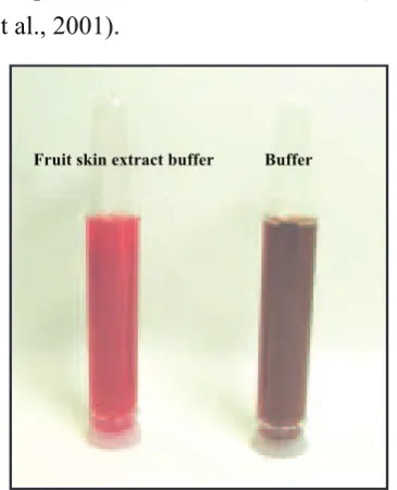 Figure 2 Effect of fruit skin extract on the hemolysis of red blood cells induced by a peroxyl radical generator (AAPH)