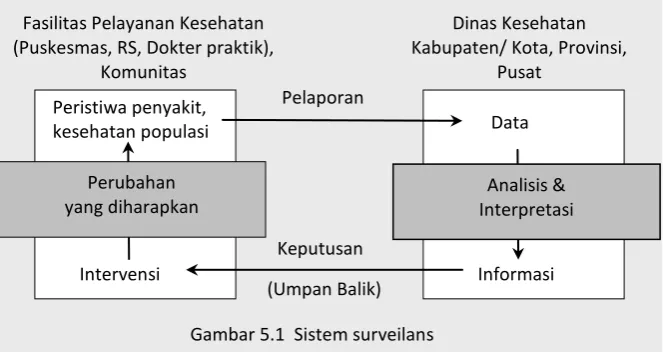 Gambar 5.1  Sistem surveilans 