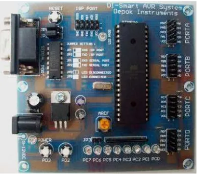 Gambar 1. Sistem Minimum Mikrokontroler ATMEGA16
