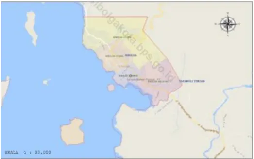 Gambar 5. Peta Kota Sibolga Kabupaten Tapanuli Tengah