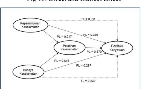 Fig 13: Direct and Indirect Effect 