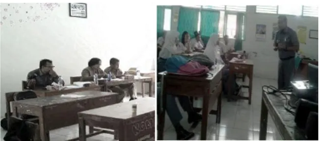 Gambar 9. Guru Praktikan PPL FKIP Unswagati  Cirebon Disalah Satu SMA Kota Cirebon  4