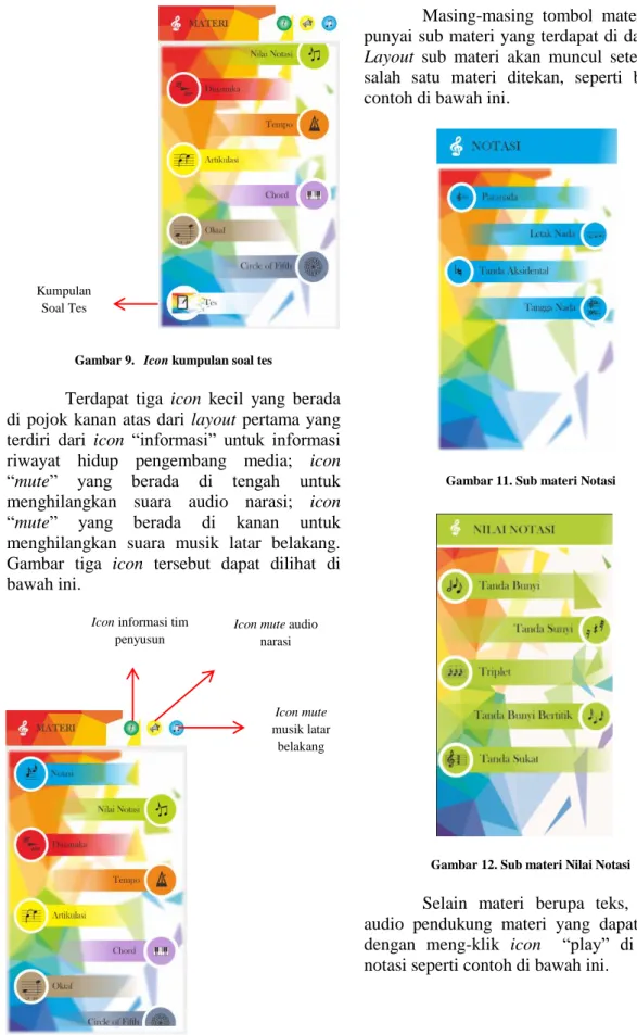 Gambar 9.   Icon kumpulan soal tes