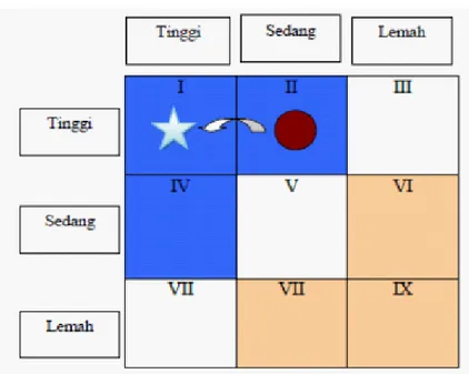 Tabel 4. Hasil analisis  matriks SWOT