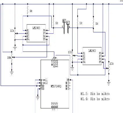 Gambar 4. Diagram Skematik Modul Sensor 