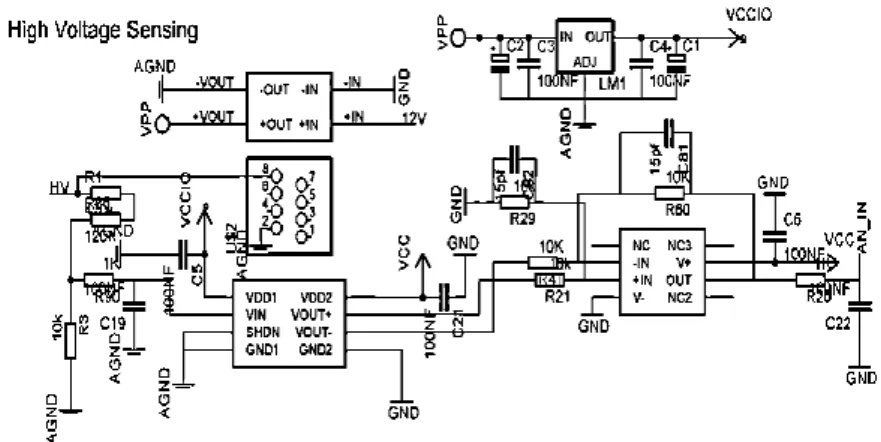 Gambar 3. 9 Modul High Voltage Sensing 